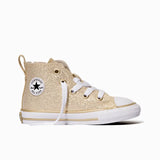 All Star Infantil Chuck Taylor Dourado Side Zip