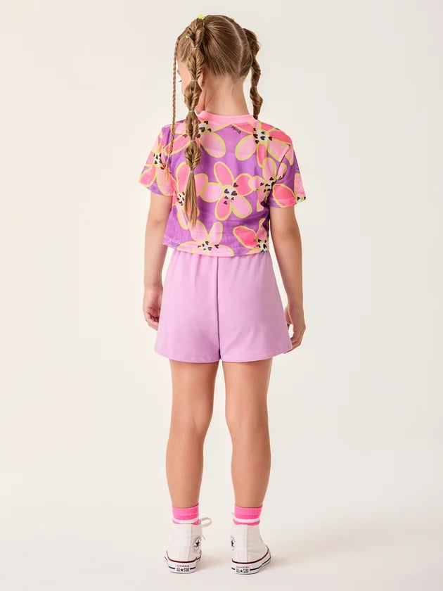 Conjunto Infantil Menina Lilás Buá
