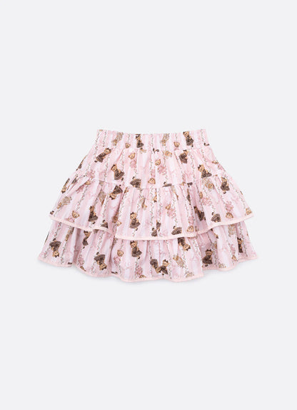 Saia Short  Infantil Ursinhas Pituchinhus