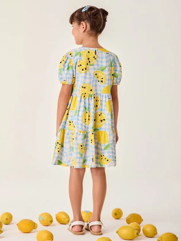 Vestido Infantil Menina Limão Buá