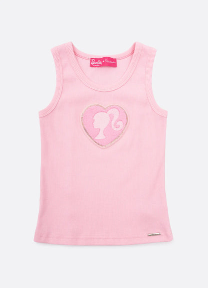 Regata Infantil Rosa Barbie Pituchinhus