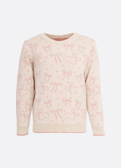 Blusa Infantil Tricot Laços Pituchinhus