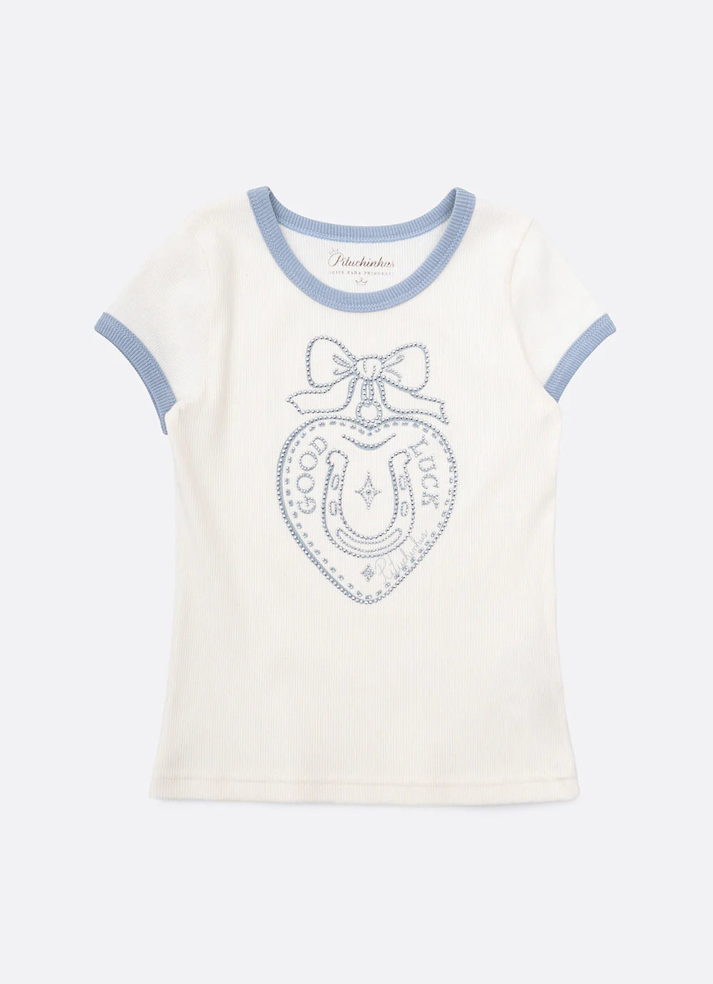 Blusa Infantil Good Luck Cristal Pituchinhus