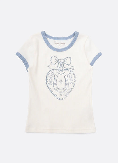 Blusa Infantil Good Luck Cristal Pituchinhus