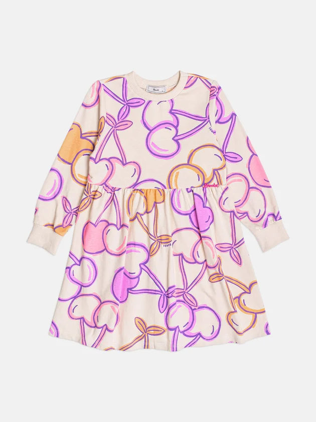 Vestido Infantil Off Cherry Bimbi