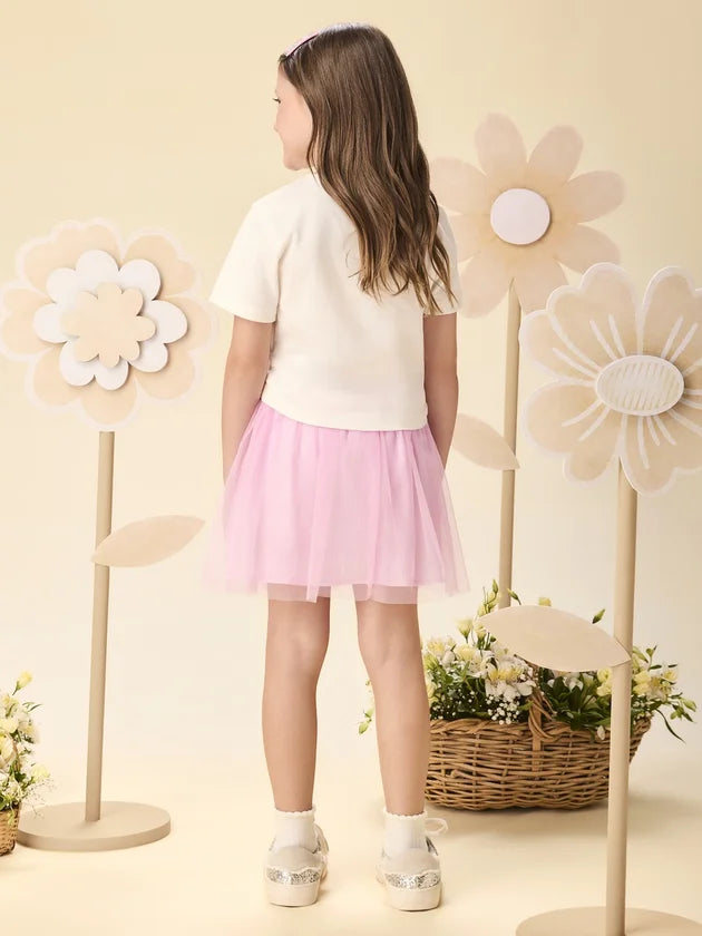 Conjunto Infantil Menina Rosa Sorvete Momi