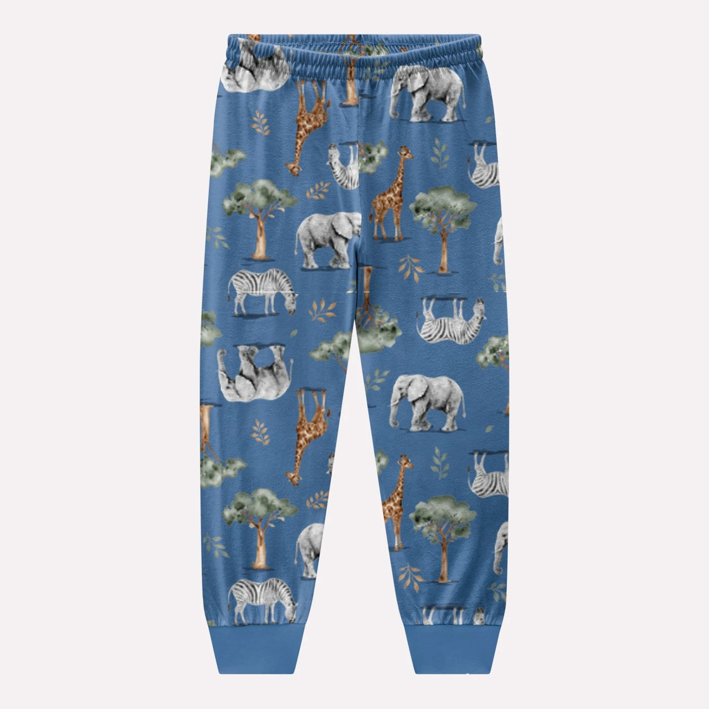 Pijama Cinza Animais Buá