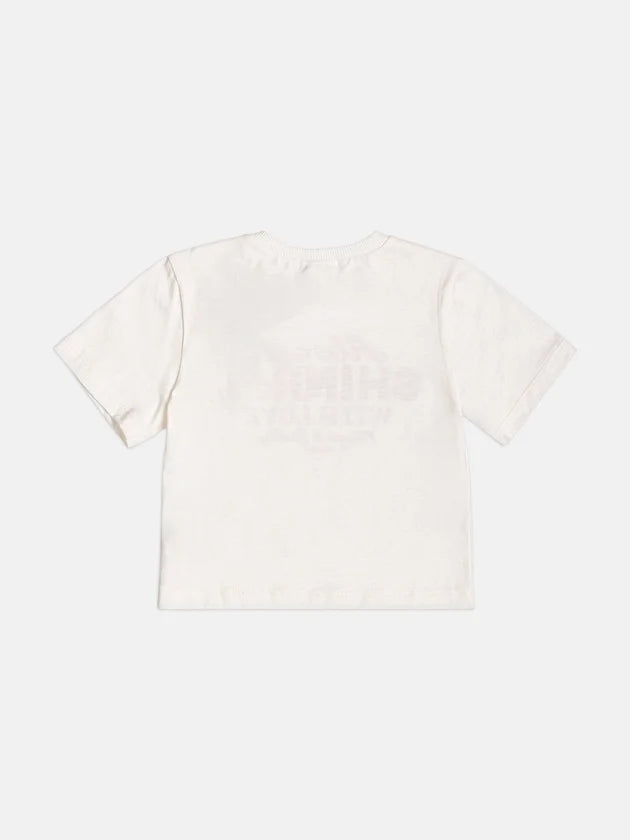 Blusa Infantil Menina Cereja Crochê Momi