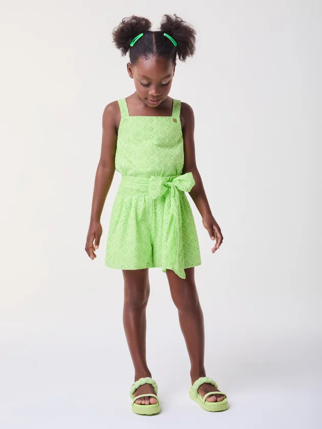 Conjunto Infantil Laise Verde