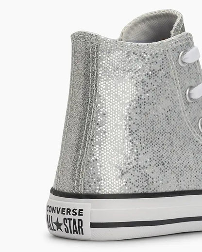 All Star Chuck Taylor Infantil Holiday Disco Prata