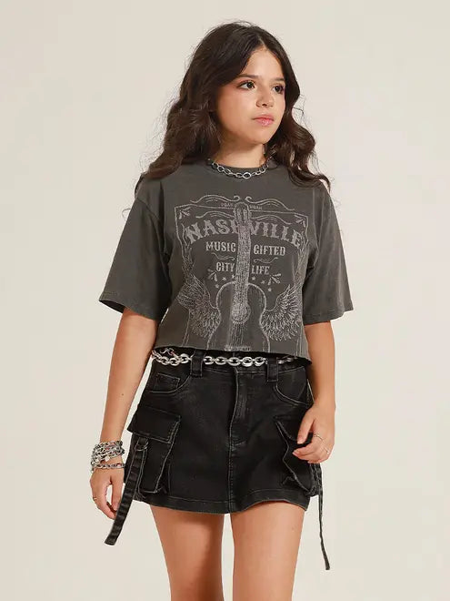 T-Shirt Cropped Nashville Poah