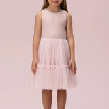 Vestido Infantil Tweed Brilho Petit Cherie