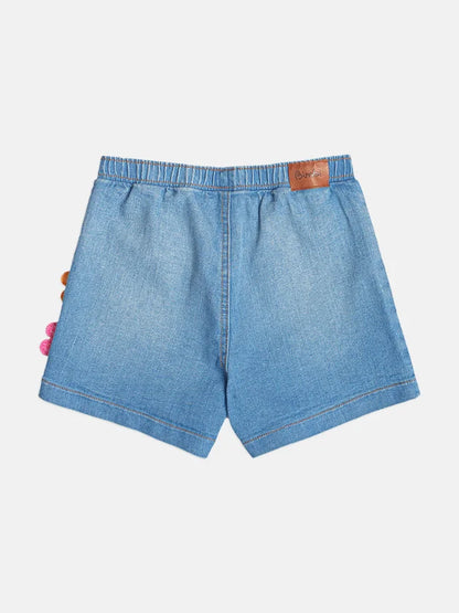 Conjunto Infantil Menina Flor Crochê Buá