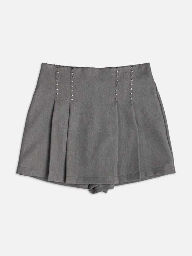 Short Saia Alfaiataria Grafite Authoria