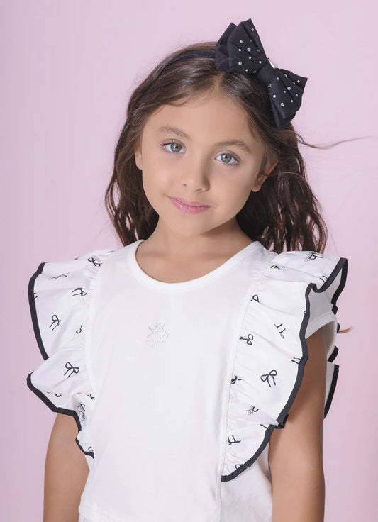 Blusa Cotton Babados Pituchinhus