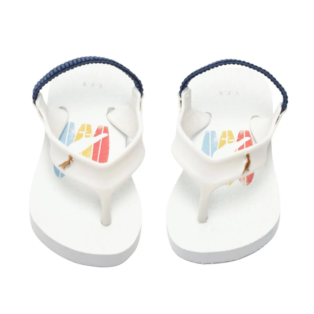 Chinelo Bebê Branco Pranchas Reserva