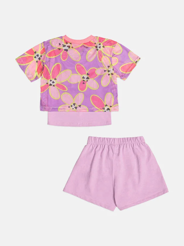Conjunto Infantil Menina Lilás Buá