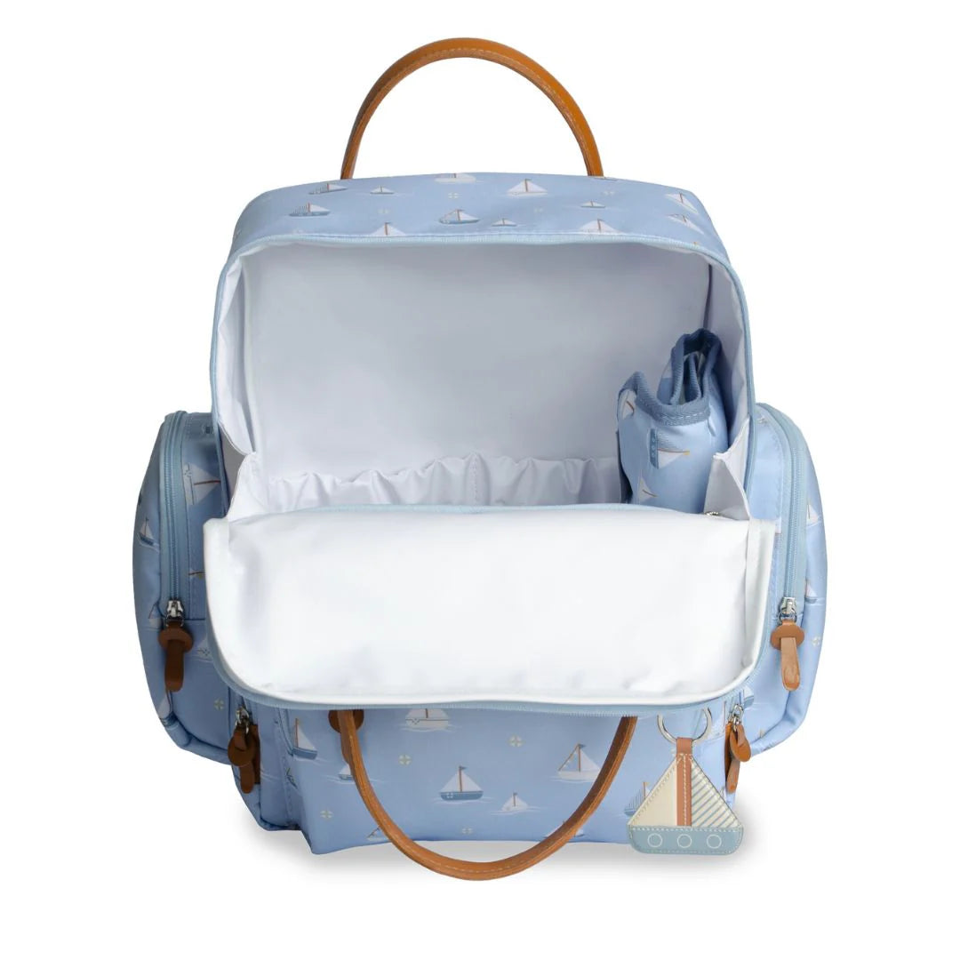Mochila Barquinhos Azul Masterbag