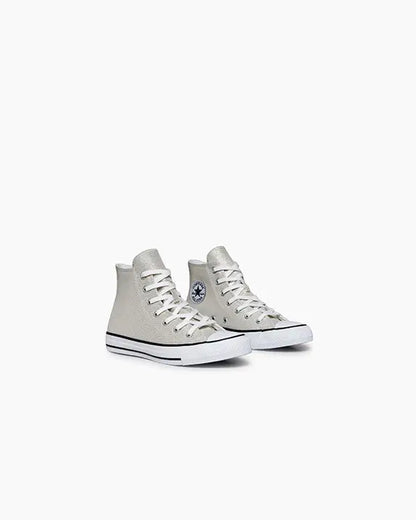 All Star Juvenil Chuck Taylor Shine Prata