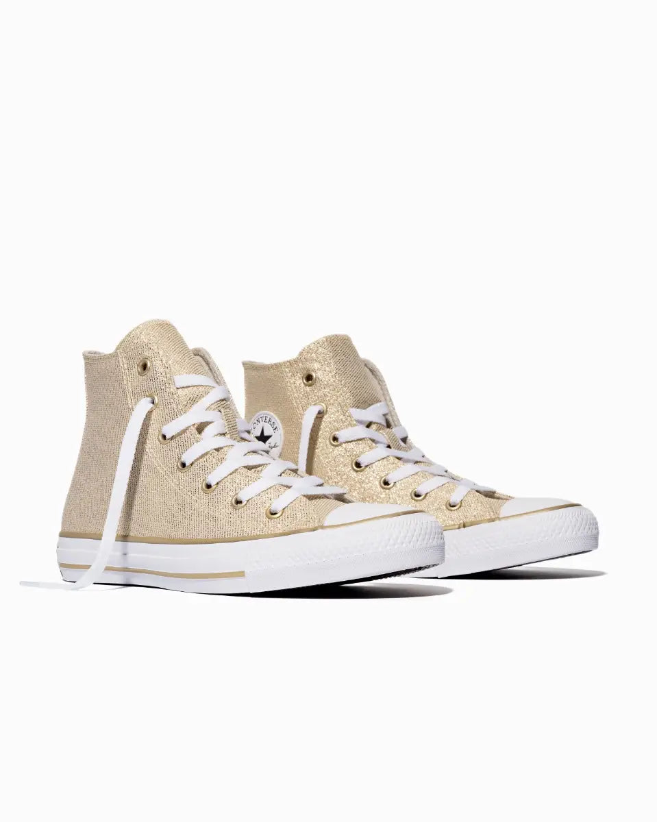 All Star Chuck Taylor Shine Dourado
