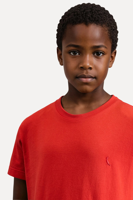 Camiseta Infantil Reserva Mini Vermelha