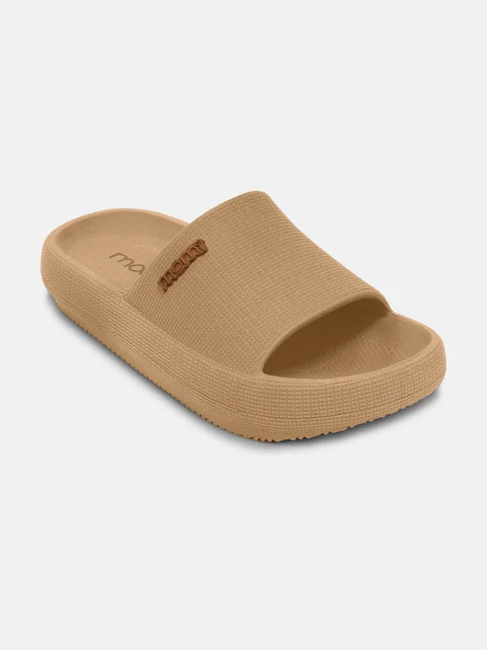 Chinelo Slide Infantil Bege Momi