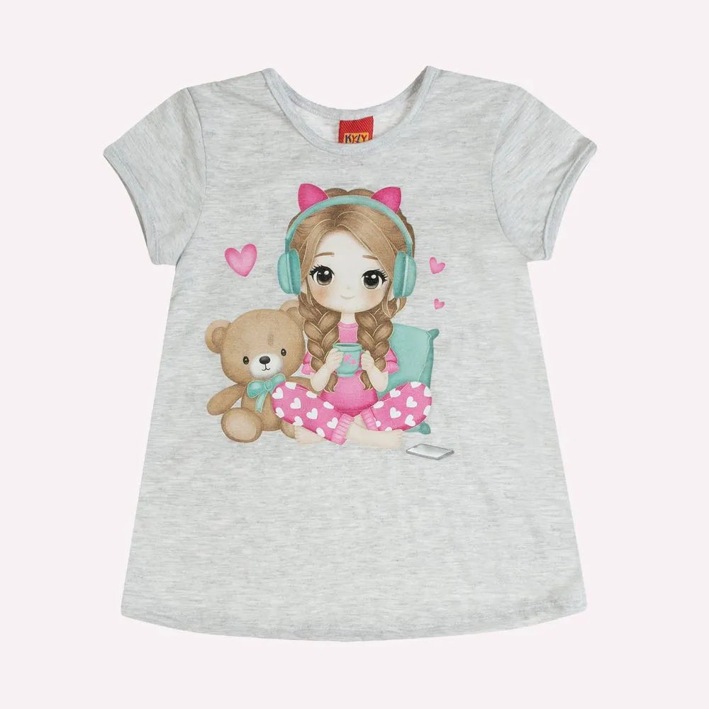 Pijama Infantil com Máscara