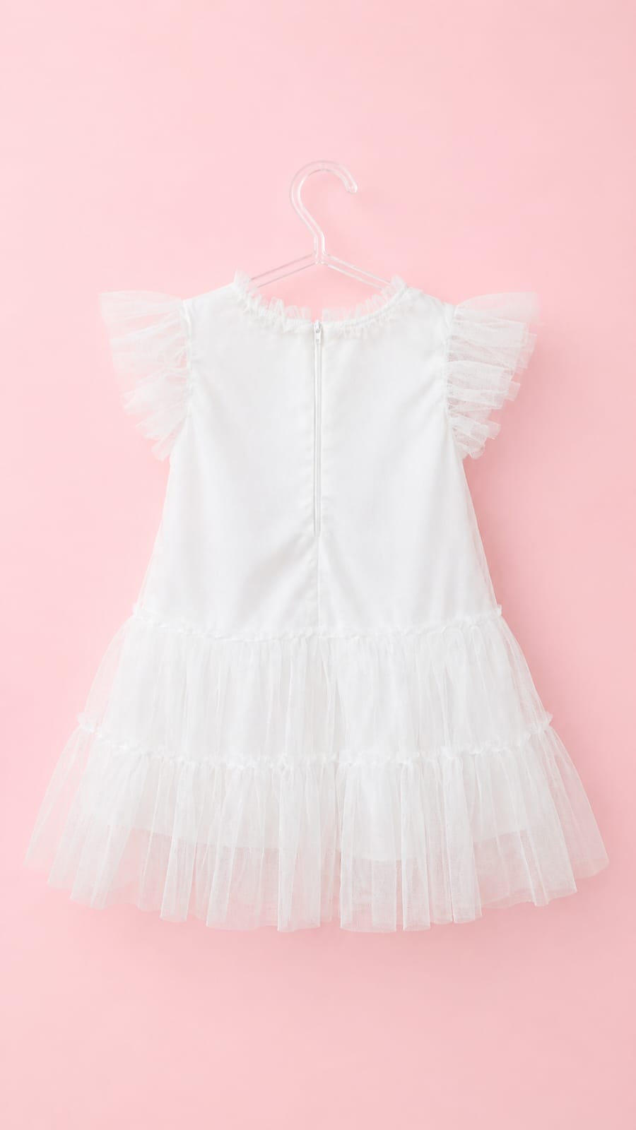 Vestido Bebê Branco Laços Petit Cherie