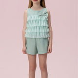 Conjunto Infantil Verde Água Petit Cherie