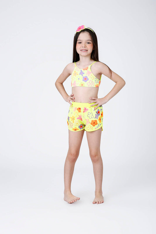 Short Infantil Leticia Florinda Siri