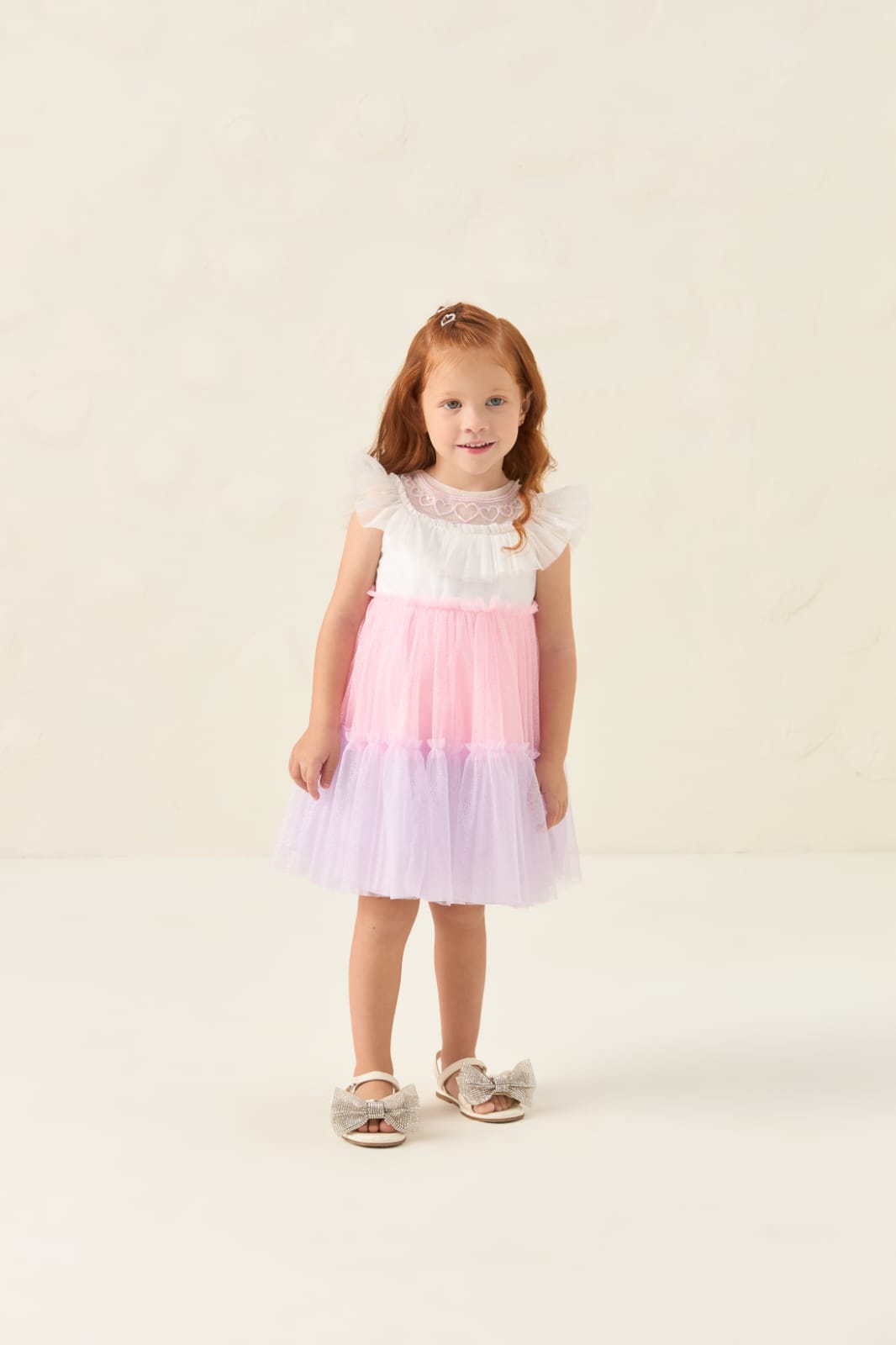 Vestido Tricolor Petit Cherie