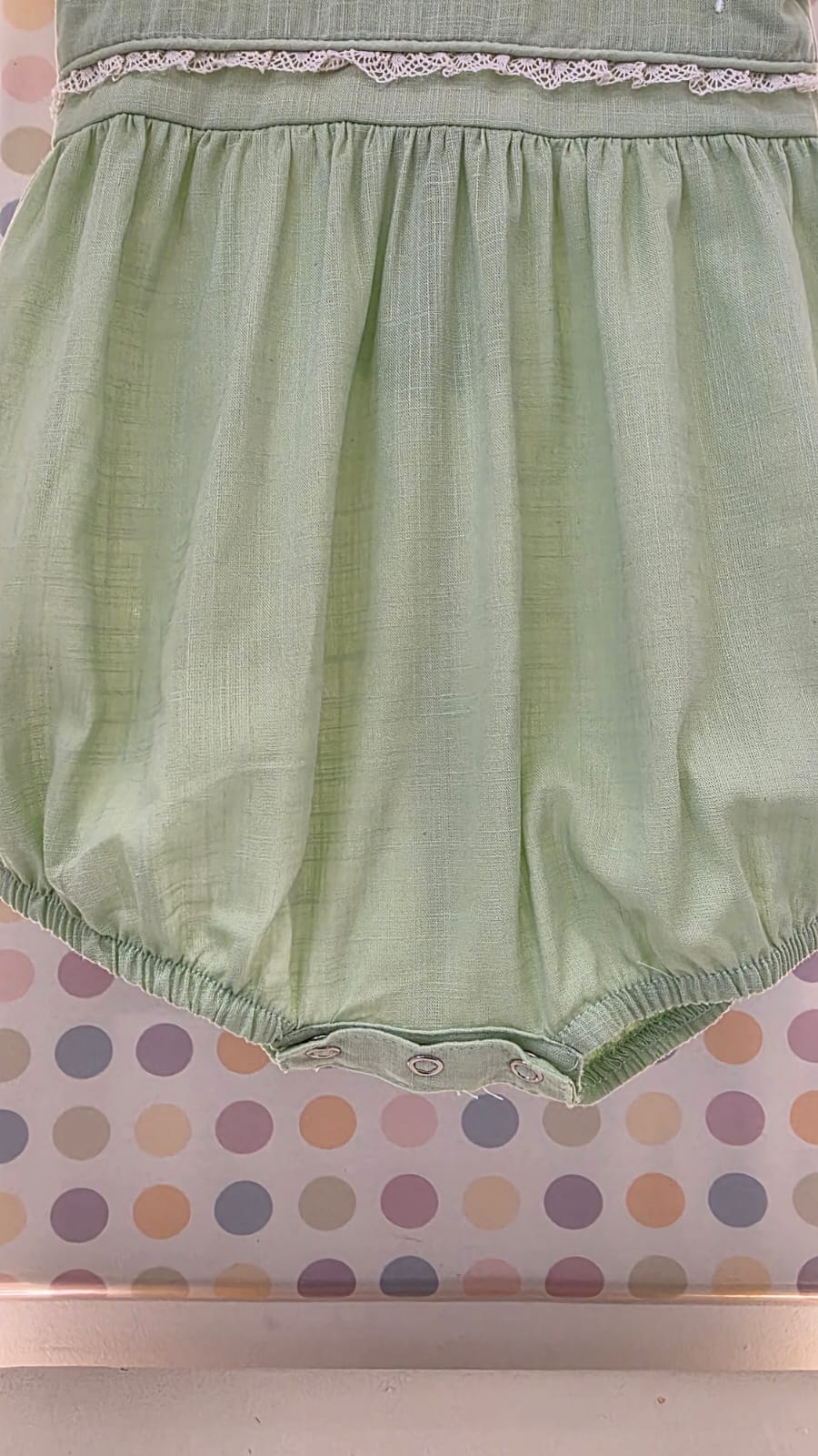 Homper Bebê Floral Verde Buá