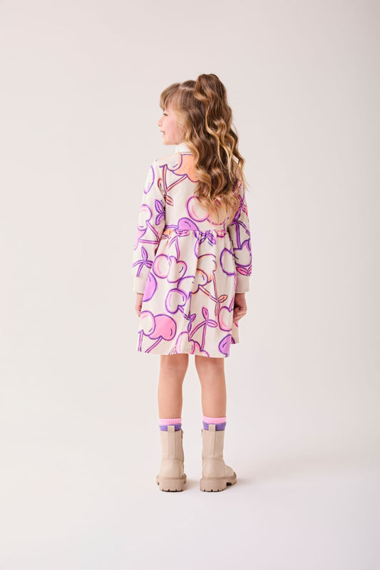 Vestido Infantil Off Cherry Bimbi