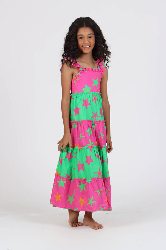 Vestido Infantil Júlia Estrelinha Siri