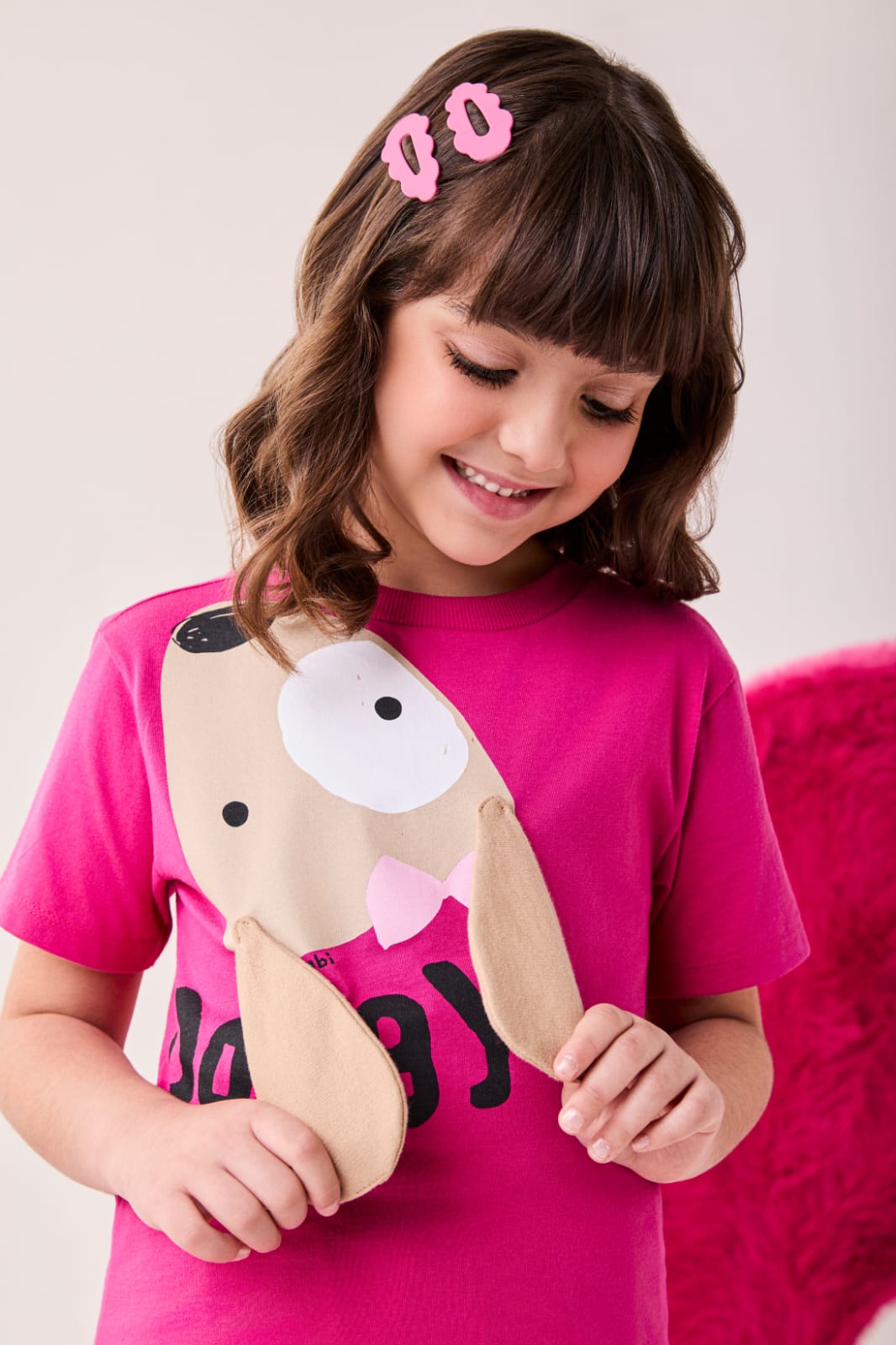 Conjunto Infantil Pink Dog Buá