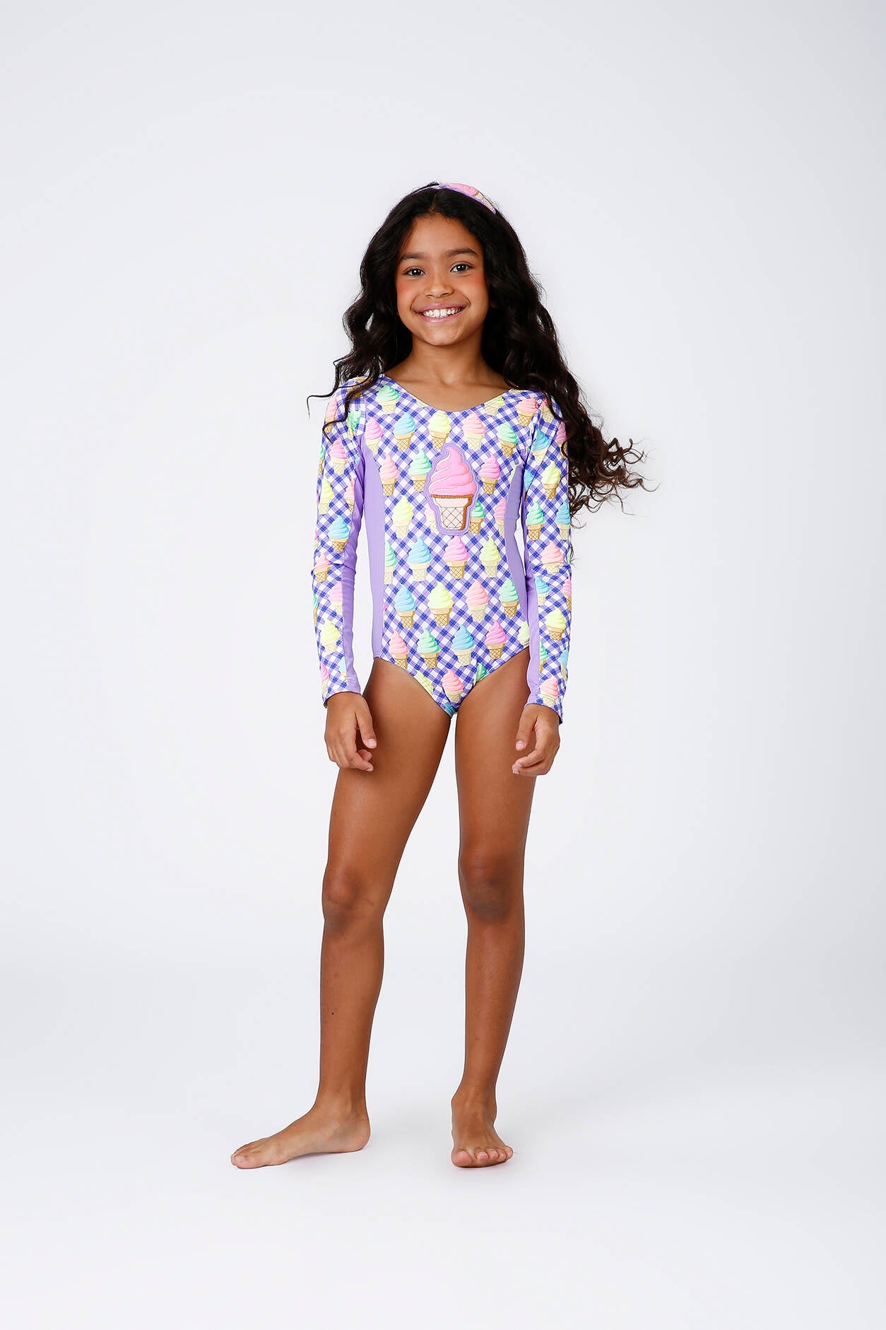 Body Infantil Maitê Ice Cream Siri