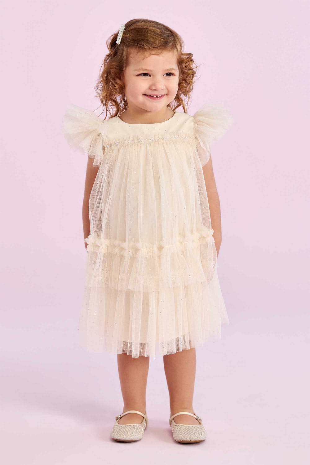 Vestido Champagne Petit Cherie