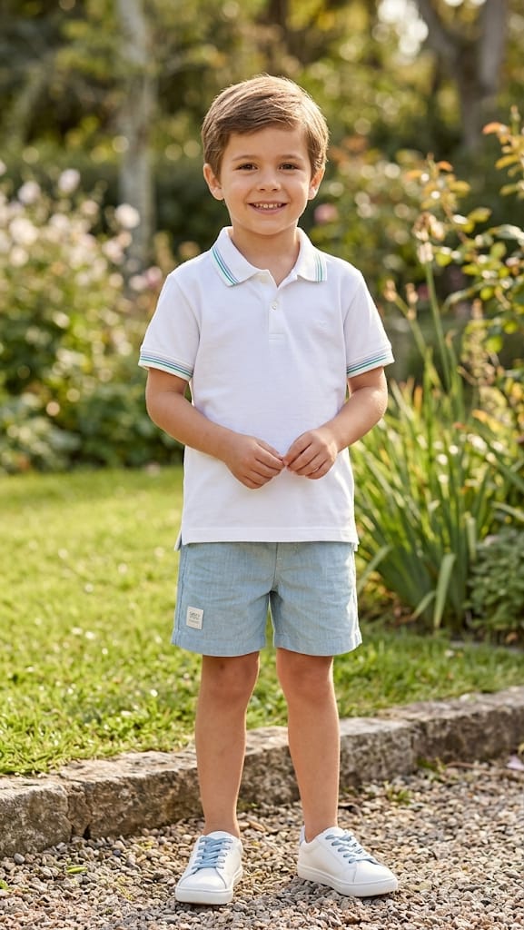 Conjunto Infantil Menino Pólo Off Buá