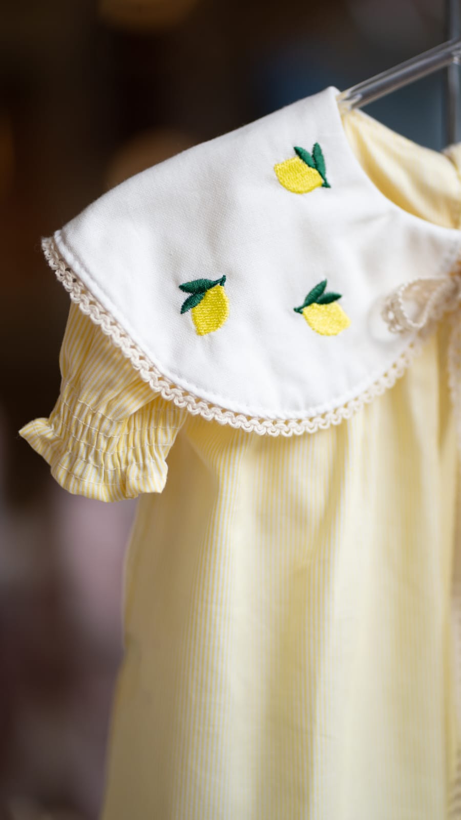 Vestido Bebê Limão Siciliano Buá