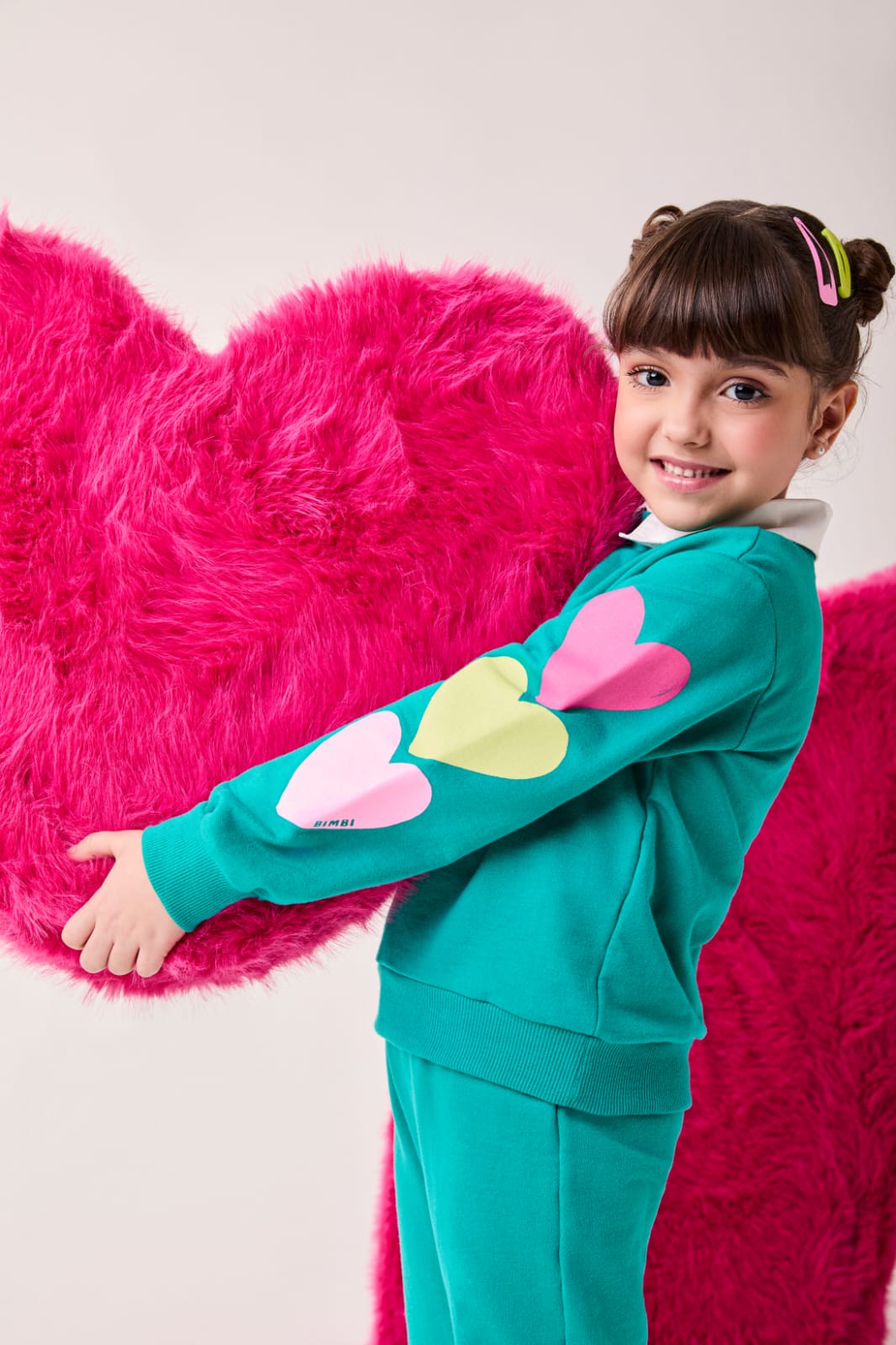 Conjunto Infantil Moletom Verde Bimbi