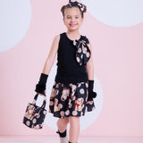 Conjunto Infantil Preto Cachorros Pituchinhus