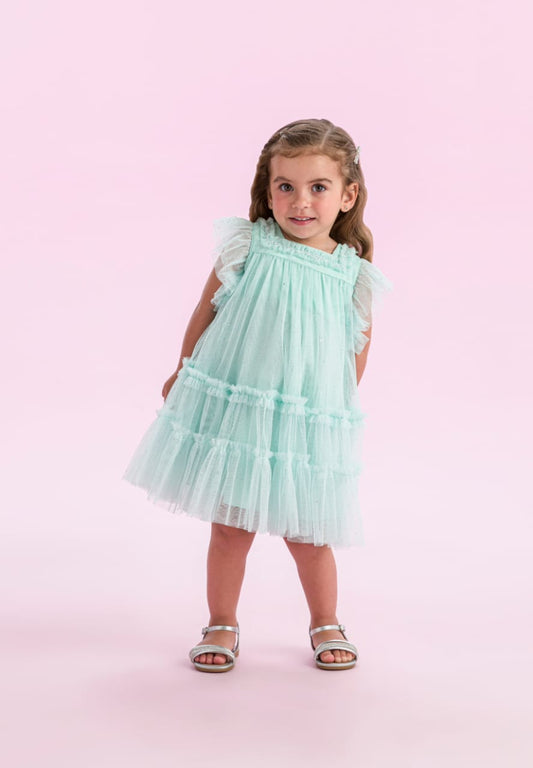 Vestido Verde Água Petit Cherie