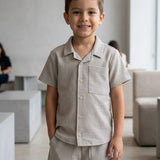 Conjunto Infantil Menino Cáqui Buá