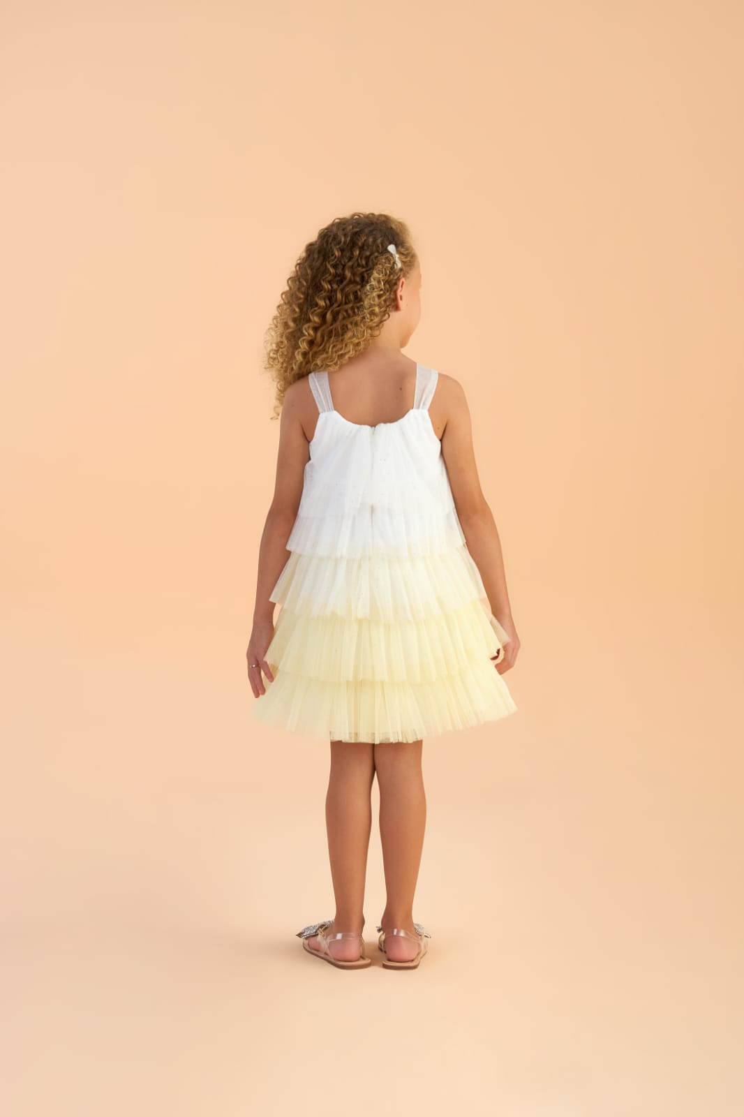 Vestido Babados Petit Cherie