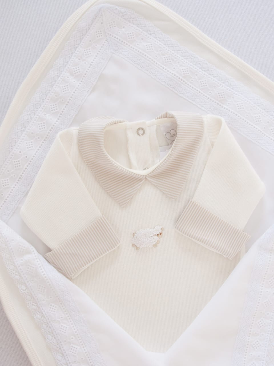 Saída Maternidade Unissex Ovelha Buá