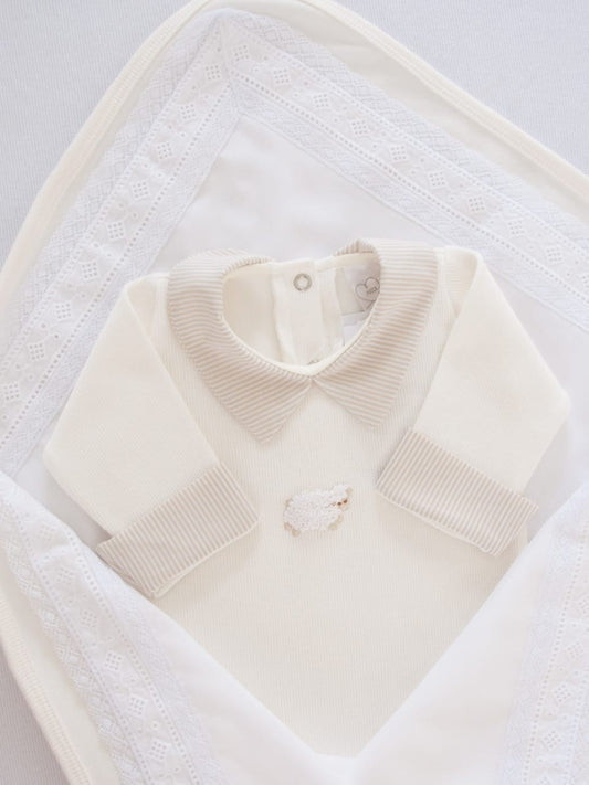 Saída Maternidade Unissex Ovelha Buá