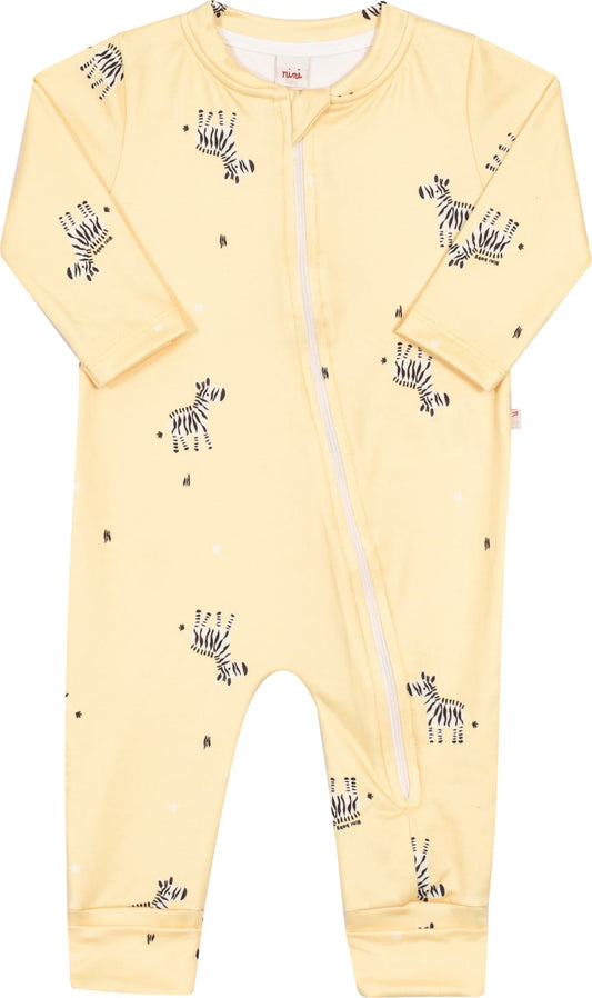 Macacão Amarelo Zebra