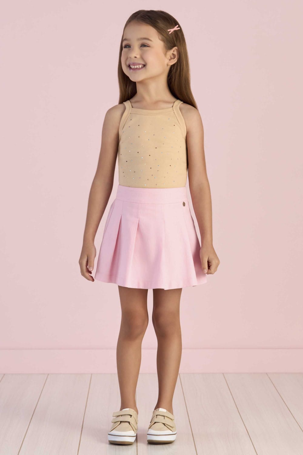 Saia Short Rosa Mon Sucré