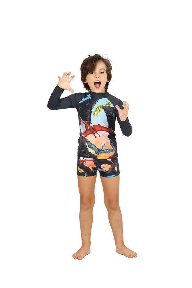 Conjunto Dino Cave Siri
