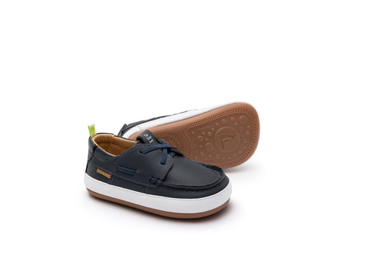Mocassim Bebê Marinho Boaty Tip Toey Joey